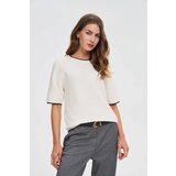 Marisse WOMEN'S SWEATER Z-SW-4815 OFF WHITE Cene