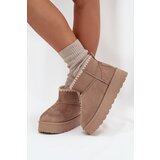 Big Star Women's Snow Boots On Platform With Stitching Cijene