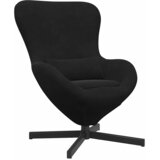  Jajolika fotelja Crna 63 x 73 x 90 cm Baršun | shoptok.hr