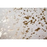 Kayoom RAVNO TKANA PREPROGA Glam 110 Elfenbein / Gold krem barve, zlate barve | Shoptok.si