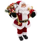 Atmosphera novogodišnja samostojeća dekoracija deda mraz 45 cm pliš (128440F) | ePonuda.com