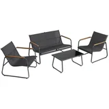 Baštenski set Avila 4/1 sa plastificiranim drvenim detaljima