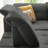 XORA KOTNA SEDEŽNA GARNITURA, šenilja temno siva | Shoptok.si