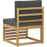  Srednja sofa za van Čvrsto drvo akacije Bijela | shoptok.hr