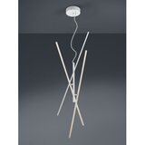  Trio - LED prigušiva luster na sajli TIRIAC 3xLED/8,5W/230V bela | Eponuda.com