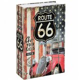  Sejf v obliki knjige z napisom Route 66 | Shoptok.si
