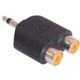 Cabletech Adapter 2X cinch Ž.-banana 3.5mm mono, (20811888) Cene
