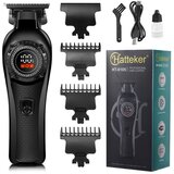 INF Profesionalni strižnik za graviranje las - akumulatorski strižnik z LED zaslonom Black, (5000098752) | Shoptok.si