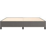  Okvir za krevet s oprugama sivi 200x200 cm od umjetne kože | shoptok.hr