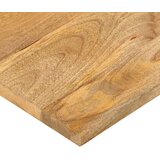 Stolna ploča 80 x 40 x 2,5 cm pravokutna od masivnog drva manga | shoptok.hr
