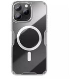 Nillkin maska nature pro magnetic za iphone 16 pro/ bela