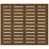  Stensko posteljno vzglavje medeno rjavo 141x3x91,5 cm borovina, (20737203) | Shoptok.si