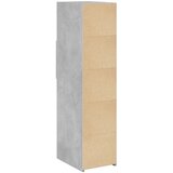  Visoka komoda boja betona 30 x 42,5 x 124 cm konstruirano drvo | shoptok.hr