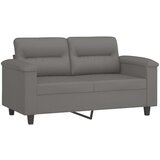  4-dijelni set sofa s jastucima tamnosivi od mikrovlakana | shoptok.hr