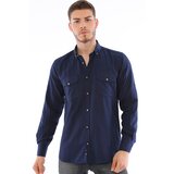 Dewberry G722 MEN'S SHIRT-NAVY BLUE | Shoptok.si