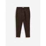 Reserved MEN`S TROUSERS - tamnosmeđe | shoptok.hr