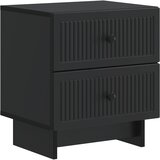  Noćni ormar Crna 43 x 34,5 x 47,5 cm Konstruirano drvo | shoptok.hr