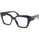 Prada PR09ZV 08Q1O1 L (51) Modra/Kristalna Cene