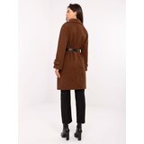 RUE PARIS Coat-IT-PL-FL5712.84-brown | Shoptok.si