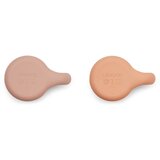 Liewood 2 dijelni set posudica od silikona kylie pale tuscany/tuscany rose mix | shoptok.hr