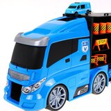  Veliki, nevjerojatan policijski kamion s prostorom za pohranu mini autića - plavi | Shoptok.si