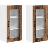  Zidni kuhinjski ormarić Zidne 2 pcs Staro drvo 40 x 31 x 80 cm | shoptok.hr