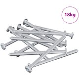 vidaXL Vijak 1200 pcs srebrna M6 x 85 mm Jeklo, (5000163890) Cene