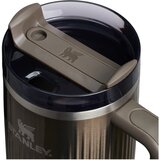 Stanley Quencher H2.O FlowState™ Fluted Tumbler tumbler sa slamkom od nehrđajućeg čelika veliki Gunmetal Shine 1180 ml | shoptok.hr