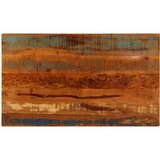  Stolić za kavu s policom od obnovljenog drva 100 x 60 x 35 cm | Eponuda.com