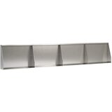  Zid za zadržavanje 4 kom. 60 x 12 x 40 cm Nehrđajući čelik | shoptok.hr