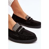 Boto Women's Embellished Black Loafers Dananei | shoptok.hr