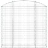  Gabionska košara s lukom200x50x180/200 cm pocinčano željezo | shoptok.hr