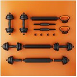 Ksix XIAOMI FED V2 , bučice + girje + podstavljene šipke + senzor, 20kg komplet | shoptok.hr