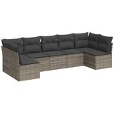  7-dijelni set vrtnih sofa sivi od poliratana | shoptok.hr