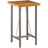  Barski stol od masivne obnovljene tikovine 60 x 60 x 107 cm | Eponuda.ba