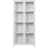 House Nordic Bijela metalna vitrina 80x175 cm Brisbane – u