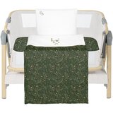 Kikka Boo Posteljina za kolevku set 5 pcs Secret Garden Green KKB51075 Cene