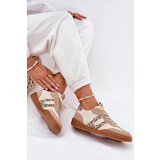 Boto Women's Sneakers Made Of Eco Suede Leopard Beige Satylies | shoptok.hr