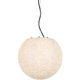 QAZQA Moderna zunanja viseča svetilka siva 35 cm IP65 - Nura Cene