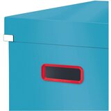 Leitz Škatla za shranjevanje Cosy s pokrovom, 320 x 310 x 360 mm, modra | Shoptok.si