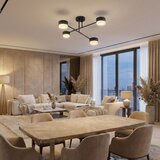 Brilagi LED RGB prigušiva prislonjen luster MONO 4xGX53/14W/230V Wi-Fi Tuya crna | Eponuda.com