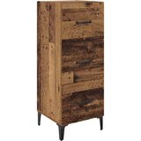 vidaXL Strani šal Star les 34,5 x 34 x 90 cm Konstruiran les | Shoptok.si