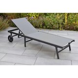 Gardenson VRTNI LEŽALNIK aluminij prašno lakirano barve grafita, siva Cene