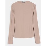 Sinsay Prugasta bluza s visokim izrezom | shoptok.hr