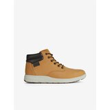 Geox Light Brown Mens Ankle Leather Boots Hallson - Men | ePonuda.com
