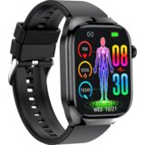 INF Pametna ura z EKG, srčnim utripom, krvnim tlakom, spanjem, pedometrom Black, (21264863) | Shoptok.si