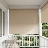  Roleta zaštita od UV zračenja Bež 160 x 140 cm Poliester | shoptok.hr
