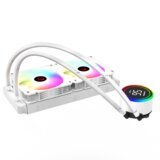 Rampage CPU hladnjak AIO Liquid HELIOS C15 White 12cm Fan Temperature Display Intel/AMD ARGB 240mm Liquid Cooling CPU Fan, 40917 | Eponuda.ba