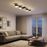 Brilagi LED RGB prigušiva spot svetiljka MONO 4xGX53/14W/230V Wi-Fi Tuya crna | Eponuda.com