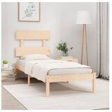  Okvir za krevet od masivnog drva 90 x 190 cm 3FT jednokrevetni | shoptok.hr